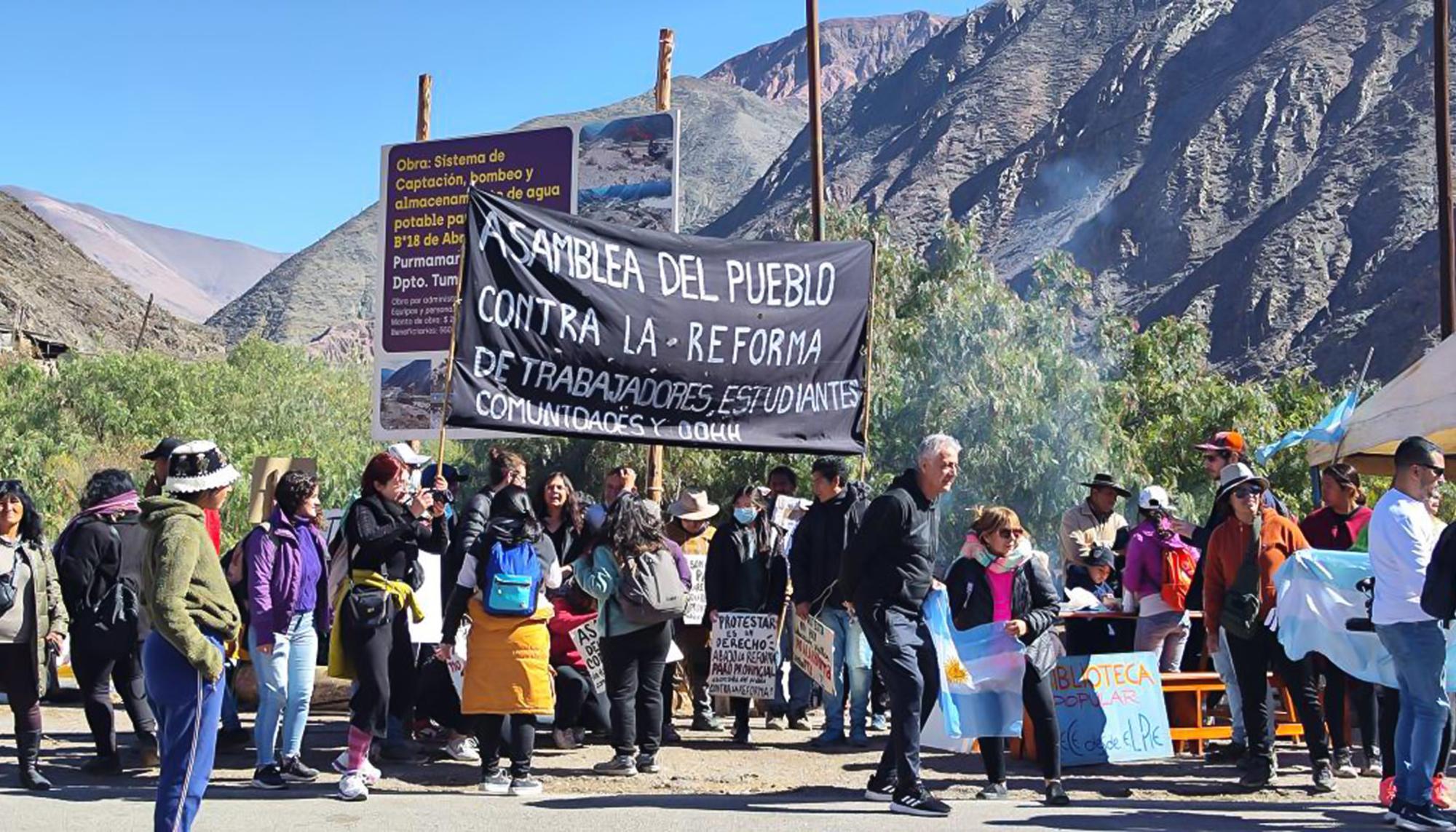 Asamblea del pueblo Jujuy